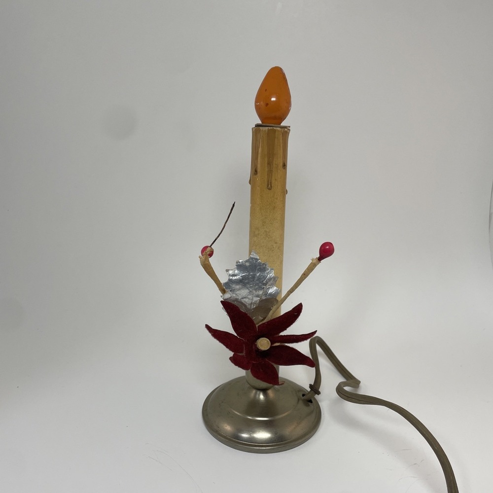 Holiday Lighted Table Decoration Candle (lot 1758)